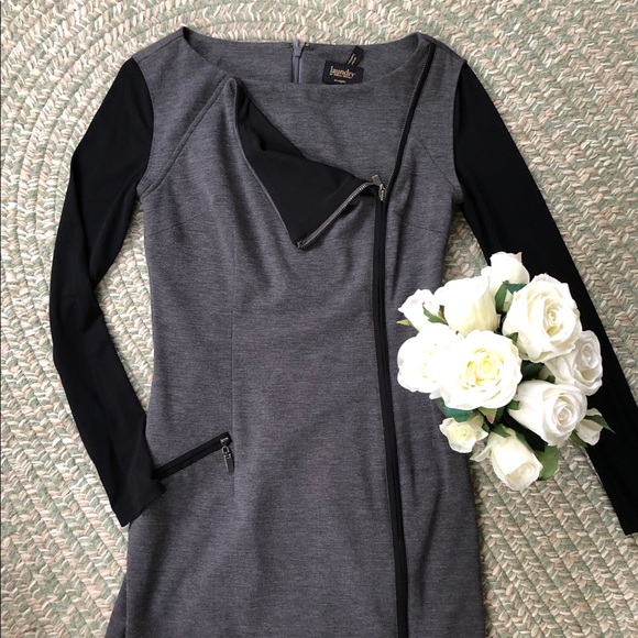 Laundry By Shelli Segal Dresses & Skirts - Grey and Black dress laundry by Shelli Segal